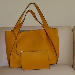 Lord & Taylor DESIGN LAB Satchel w/Double Handle Handbag LIKE NEW!